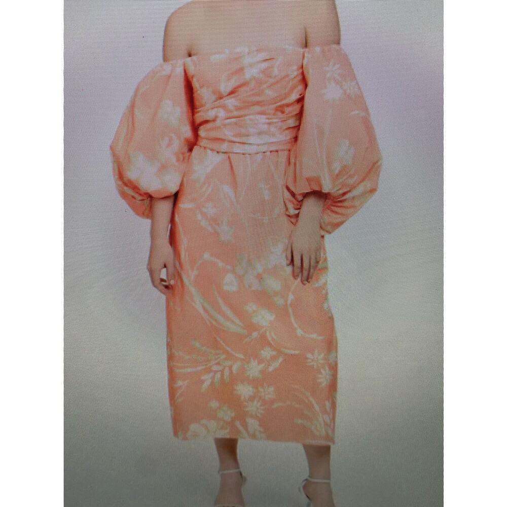 NWT Tanya Taylor Alora dress size 6 off the shoulder